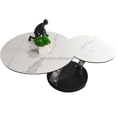 China (Size) adjustable modern rotating coffee table use for hotel residence and living room for sale