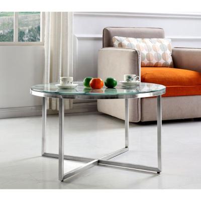 China Creative coffee table apartment faux marble instagram iron tea table (height) Nordic adjustable glass coffee table small living room for sale