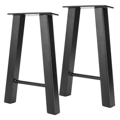 China New design (height) adjustable metal furniture hot sale dining table legs hardware leg with wood table top use for office and kitchen room for sale