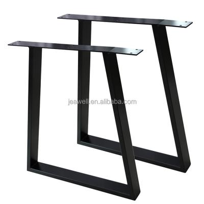 China (Size)Adjustable Black Table Legs Stainless Steel Table Base Customized Home Metal Legs For Furniture Bench Cafe Dining Furniture Table Legs for sale