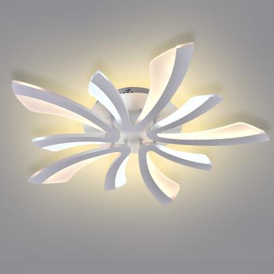 China Modern Popular Pattern LED Chandelier Color Changing With 2.4g Remote Control Ceiling Lamp for sale