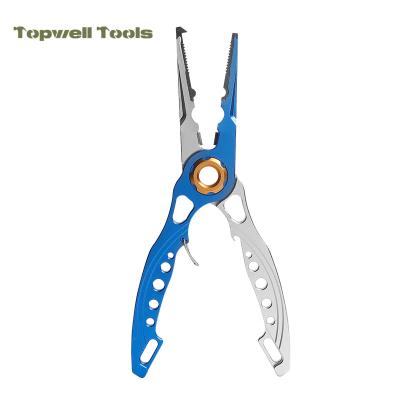 China Outdoor Water Proof Fishing Pliers Hot Sale Aluminum Seawater Fishing for sale