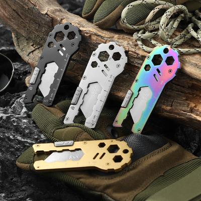 China Easy Carry Goods Camping Hiking Stainless Steel Easy To Carry Customize Utility Knife for sale