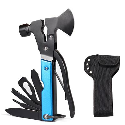 China Multi Function Portable Multi Function Hammer Stainless Steel Multi Use Tool Hatchet For Camping for sale