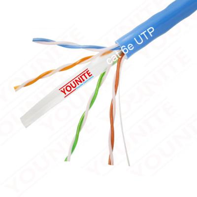 China Telecommunication 100% Bare Copper Cat 23AWG 6 Cable Length Limit for sale