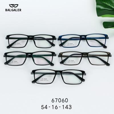 China High quality anti-blue light glasses. 2022 Fashion Eyeglasses Frames Plastic Steel Ultem Eyewear frames Anti Blue Light Blocking Glasses Optical Frames for sale