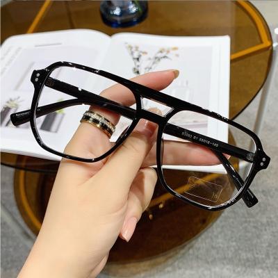 China High quality anti-blue light PC glasses. Transparent Computer Glasses Frame Women Men Anti Blue Light Square Eyewear Blocking Glasses Optical Spectacle Eyeglass for sale