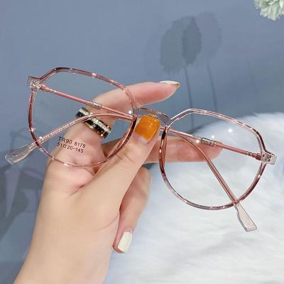 China High quality anti-blue light PC glasses. Women Office Portable Eye Protection Ultra Light Frame Computer Goggles Anti-Blue Light Glasses Oversized Eyeglasses for sale