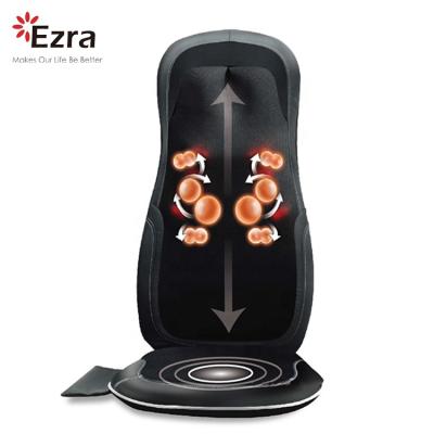 China Body Car Back and Neck Heat Massager with Heat, Best Car and Home Button Vibration Massage Cushion for sale