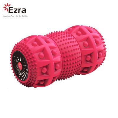 China Body Electric Foot Heat Yoga Peanut Massager Ball Back Roller for sale