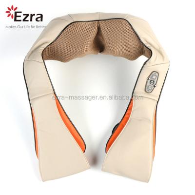 China Body back and neck massager with kneading heat deeo massage for back neck shoulder for sale