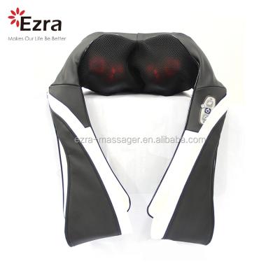 China Body Knead Cordless Massage Neck Shiatsu Belt Shawl Fujian Cervical Massager for sale