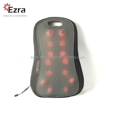 China Body S Track Home Use 3d Shiatsu Kneading Electric Back Massager Cushion for sale