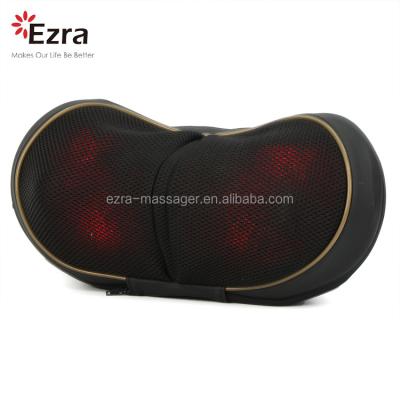 China Chef Desktop Use 20 Minutes Heating Electronic Neck Electric Shiatsu Knead Massage Pillow for sale