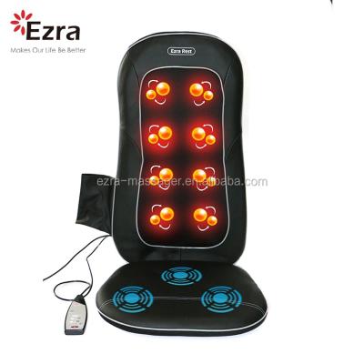 China 3d Body Shiatsu Vibrate Butt Massager For Car Seat for sale