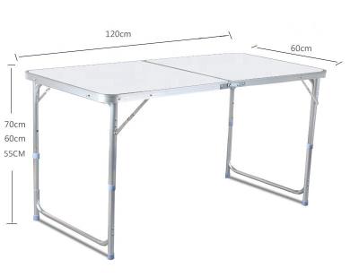 China Hot Sale Foldable Rectangle Table Outdoor Furniture Portable Plastic Folding Picnic Table for sale