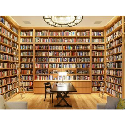 China Large Book Shelves Display Bookshelves Furniture Design Modern Adjustable Bookcase Wall Wooden Bookshelf (Other) for sale