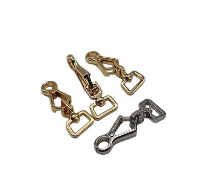 China Customized Price Voucher Bag Parts Metal Hardware Zinc Alloy Swivel Snap Hook Snap Hook for sale