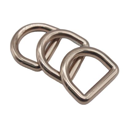 China Wholesale Purse Buckle Accessories Hardware Metal Handbags Metal Buckle Hooks D Clip Brass D Clip for sale