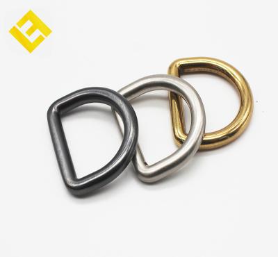 China Customized bag accessories stainless steel bag hardware hardware D-ring metal d buckle for sale