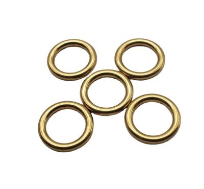 China Hot Sale Customized Metal Alloy Circle Accessories Metal O-ring Key Chain Buckles For Bag Handles for sale