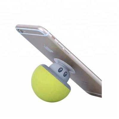 China Mini Wireless BT Mini Speaker Mushroom Waterproof Silicon Suction Handfree Stand Music Player for Iphone Android for sale