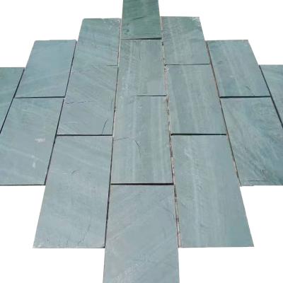 China Green Slate Coaster Sublimation Modern Exterior Pavement Tiles for sale