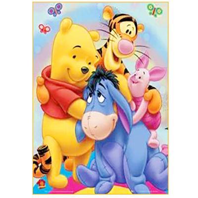 China Modern 5D Diamond Painting Animal All Diamond Cartoon Winnie the Pooh DIY Decorative Cross Stitch Diamond Painting 40x50cm On Sale for sale