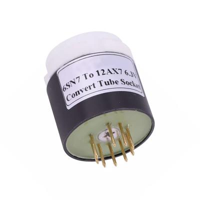 China 1PC 6F8G To 12AX7 6.3V 8pin To 9pin Adapter Vacuum Tube Convert For Audio AMP DIY 6F8G To 12AX7 for sale