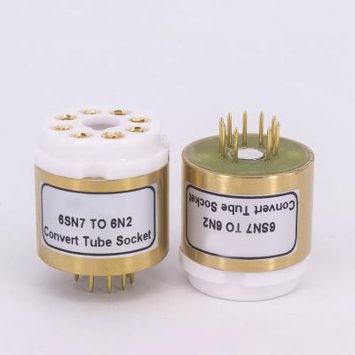 China 1PC 6SN7 to 6922 6SN7 TO ECC88 6SN7 TO 6N2 Audio Amplifier Convert Plug Adapter Vacuum Tube Hi-Fi 6SN7 to 6N2 for sale