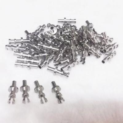 China 100pcs/pack 2mm AC Socket Audio Tube Amplifier Turret Hook Project Tape Tag Panel Turret End Lug for sale