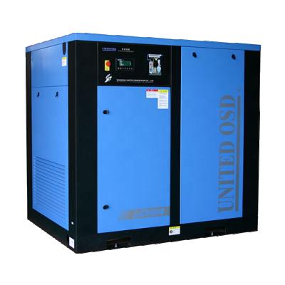 China UC55 55kW 7 Bar 8 Bar 10 Bar Screw Electric Air Compressor UC55 55kW 7 Bar Lubricated United Gas Powered Electric Air Compressor for sale