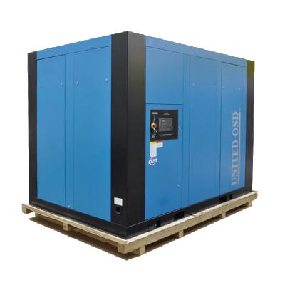 China Lubricated 200 Kw Oil Free Motor Air Compressor Industrial Air Compressor for sale