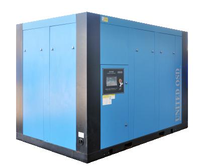 China Lubricated 110 Kw Single Stage Screw Air-Compressors Running Energy Saving Equipment Air-Compressors for sale