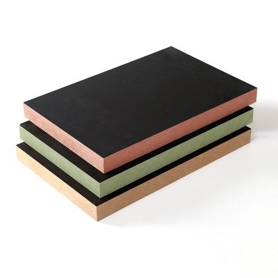 China High quality furniture factory price sanded raw plain mdf hdf melamine board for sale