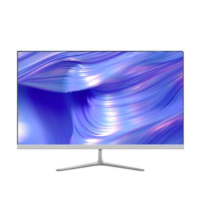 China Frameless Desktop Computer Monitor 2560*1440QHD 60hz 2K Desktop Gaming Monitor 23.8inch White Color for sale