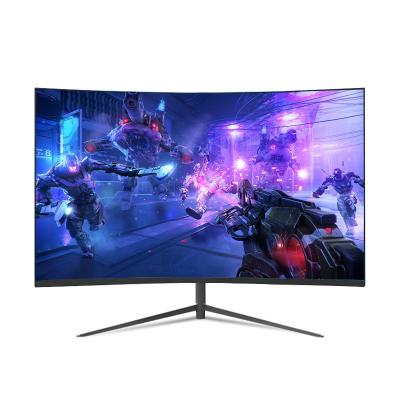 China Gaming 2K Gaming Curved Frameless Desktop Monitor 27inch Desktop Computer Monitor 2560*1440 FHD 165hz Black Color for sale