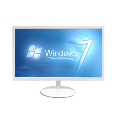 China 22inch Computer Monitor Desktop CCTV Student Monitor 60hz Uncurved Desktop White Color 1920*1080FHD for sale