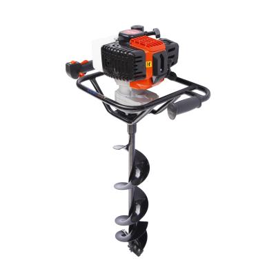 China One Man Operator Portable Earth Auger Post Hole Digger Earth Auger 52cc 1 Cylinder 2 Stroke for sale