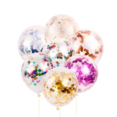 China Festivals 2022 New Design Custom Birthday Balloon Set Party Decorations Confetti Balloons Rose Gold for sale