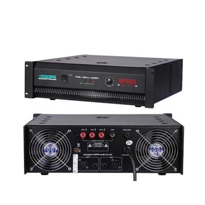 China Professional Disco Poder Amplifier Amplifier 2000w Power Amplifier\Bar\Club\Home 70V 100V 4-16ohm 1 Channel for sale