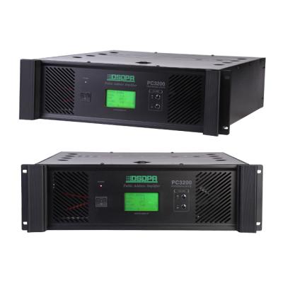 China LCD Show PA System 2000W Digital High Power Amplifier Rack Mount Large 2U Power PA Amplifier PC4200 for sale