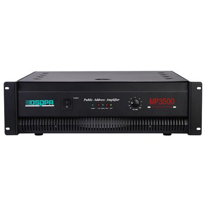 China Factory Price MP3500 1500W MP3500 Amplifier Power 70V 100V China 2U PA Power Amplifier for sale