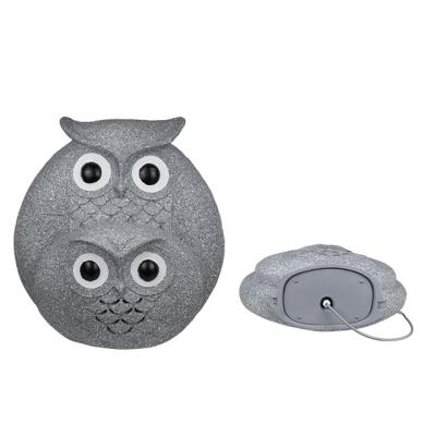 China 2021 Perfect New Arrival 15w 30w Sound Zoo Park Cartoon Owl Wireless Waterproof Outdoor Cute Animal Shape Garden Lawn Speaker for sale