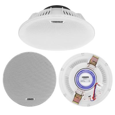 China 2021 New Arrival 6w White 6.5 Inch Wireless Conference Discussion System Recording System In Wall Conference Ceiling Speaker for sale