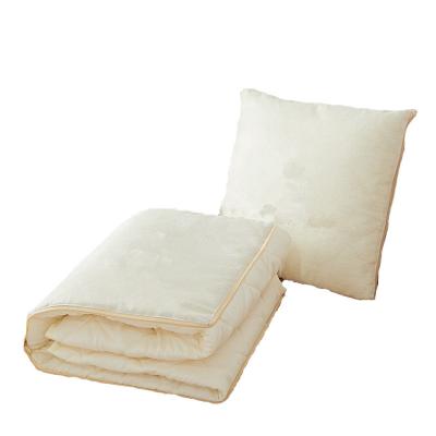 China Wholesale Two-use Anti-static Car Pillow Comforter Three-in-One Warm Pillow Cover Travel Pillow Linen Blanket for sale