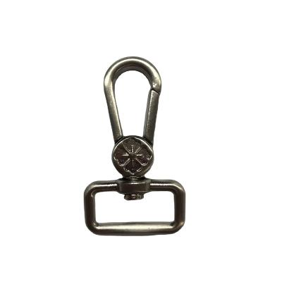 China YK 10512 Eco-friendly Hot Selling Metal Hooks Buckle Snap Swivel Clip Hook Metal Snap Trigger Dog Clips Swivel Eye Bolt Hook For Bag for sale