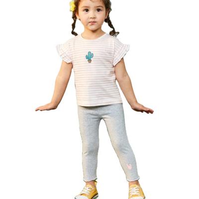 China Color Fade Proof Girls Leggings Directly Sold By The Manufacturer Spring And Autumn Pure Cotton Baby Pants For Children for sale