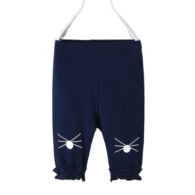 China Wholesale Pure Hot Sell Cotton Girl Pants Candy Color Girls Clothing Color Fade Proof Children Tight Gaiters for sale