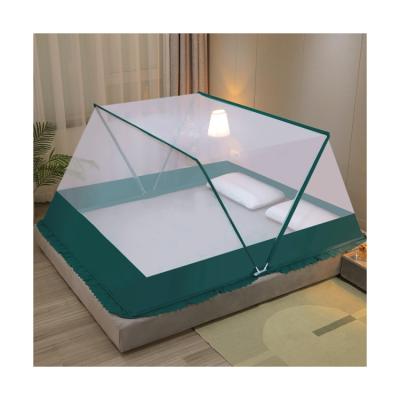 China Folded Portable Folding Mosquito Net Adults For Single Bed Bedroom Folded Mosquito Net for sale